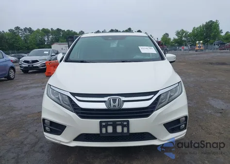 2018 Honda Odyssey Ex-L из США, поврежденный, VIN 5FNRL6H74JB060188